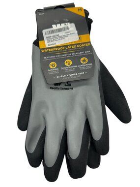 Wells Lamont Waterproof Latex Coated Gloves (M)